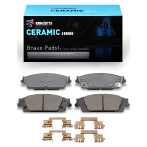 Cadillac Escalade Brake Pads - Rear - R1 Concepts - R1 Ceramic - `07-`20